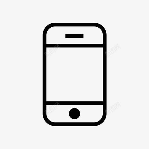 智能手机按钮设备图标svg_新图网 https://ixintu.com iphone 屏幕 手机 按钮 智能手机 用户界面线图标 电子产品 触摸 设备