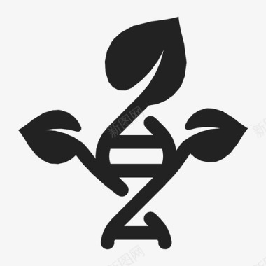 转基因植物dna转基因图标图标