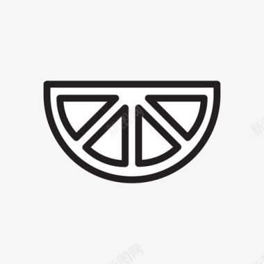 切片健康图标图标