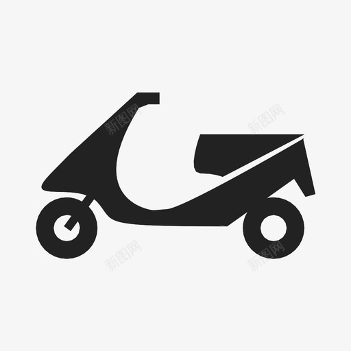 滑板车两轮车展品图标svg_新图网 https://ixintu.com 两轮车 展品 摩托车 材料 比赛 滑板车 物品 车辆