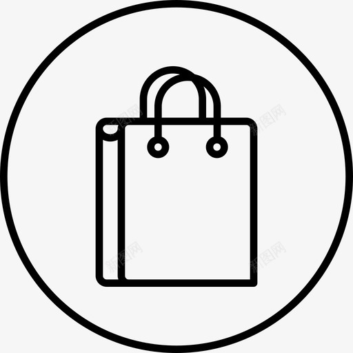 购物袋市场商场图标svg_新图网 https://ixintu.com 全套 商场 市场 手推车 提袋 服装 杂货 电子商务环线 购物袋 金融