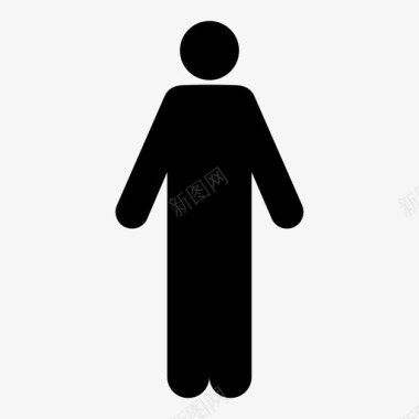 男男厕所图标图标