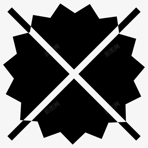 交叉x白色十字图标svg_新图网 https://ixintu.com x x标记 不 交叉 交叉和x标记 保留 停止 卖出 白色十字 粗体 金色