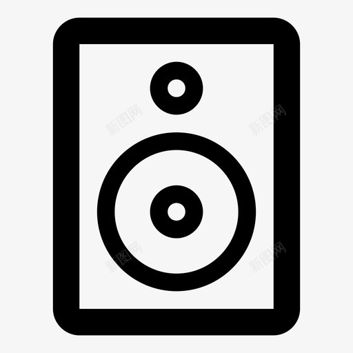 音响系统扬声器复制图标svg_新图网 https://ixintu.com 复制 扬声器 扬声器系统 放大 有用的图标电脑硬件 设备 音乐 音响 音响系统
