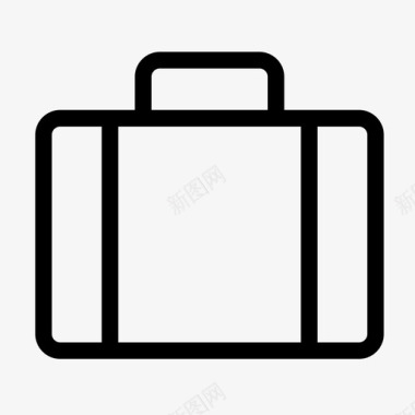 行李箱标牌plus图标图标