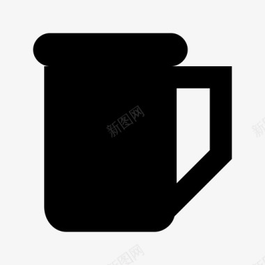 茶杯插座厨房用具图标图标