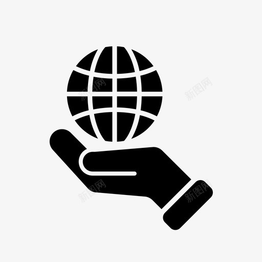 手和地球仪地球仪旅游图标svg_新图网 https://ixintu.com 地球 地球仪 手 手和地球仪 手和手掌 旅游 标志 环境保护