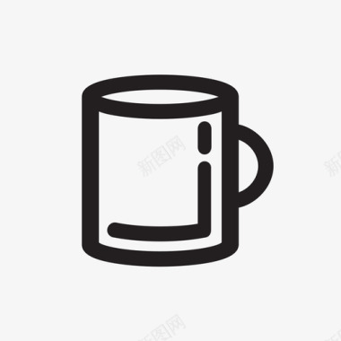 咖啡杯饮料和容器图标图标