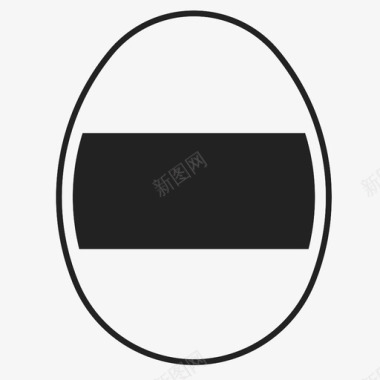 复活节蛋复活节彩蛋蛋壳图标图标