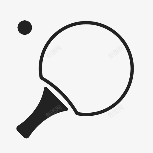 乒乓球拍减法运动图标svg_新图网 https://ixintu.com 乒乓球 乒乓球拍 减法 另一个 忽略 标志 检查 玩 竞争 网球 运动