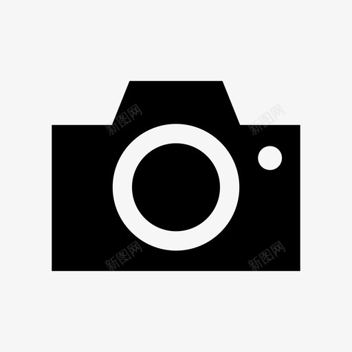 相机单反相机镜头图标svg_新图网 https://ixintu.com 单反相机 多个 新 更多 标牌 标记 照片 相机 镜头