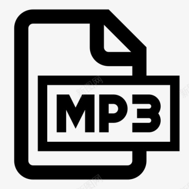 mp3文件高音乐图标图标