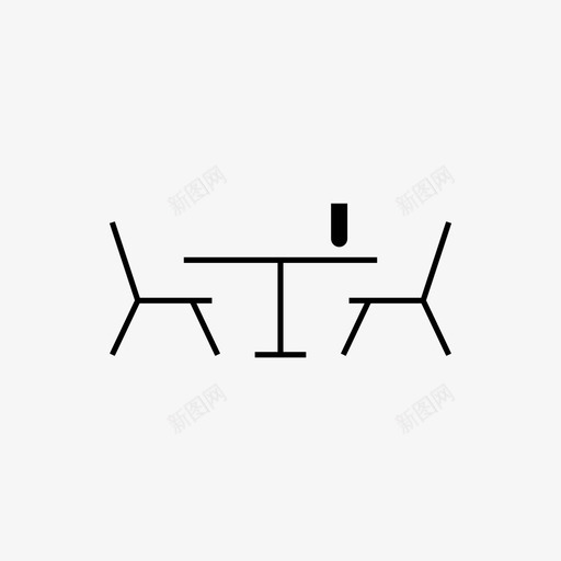 餐厅小酒馆咖啡馆图标svg_新图网 https://ixintu.com 咖啡馆 小酒馆 露天 露天餐厅 餐 餐厅 餐桌