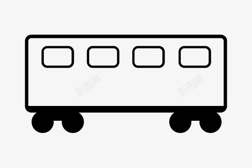 火车车厢公共汽车小汽车图标图标