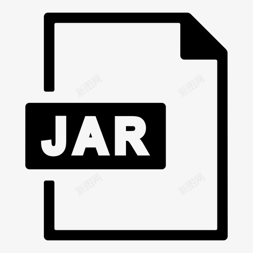 jar文件nopehold图标svg_新图网 https://ixintu.com document extension format gold hold jar文件 nope sell 文件格式5 粗体