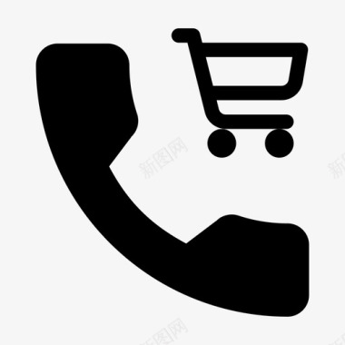 手机购物塑料机身短信图标图标