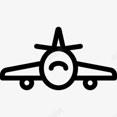 飞机运输超音速图标图标