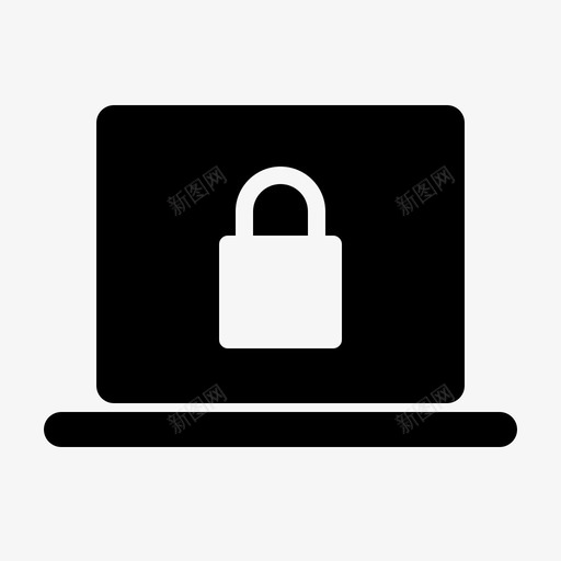 笔记本锁安全秘密图标svg_新图网 https://ixintu.com 保护 安全 屏蔽 秘密 笔记本锁 隐私 隐藏