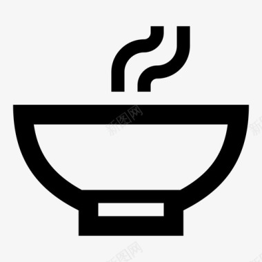 汤饭热的图标图标