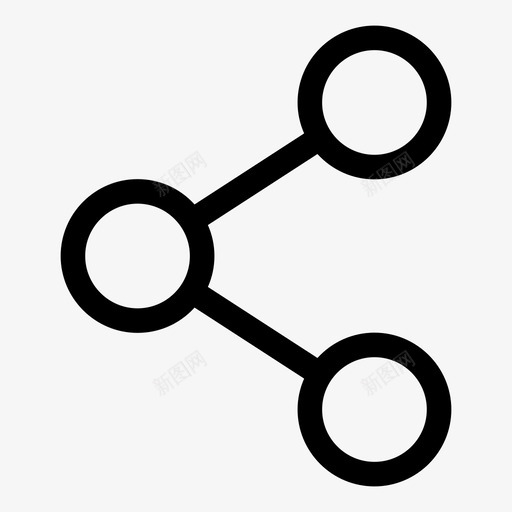 连接悸动社交媒体图标svg_新图网 https://ixintu.com ui粗轮廓 互联网 共享 悸动 无线 智能手机 社交媒体 网络 脉冲 连接