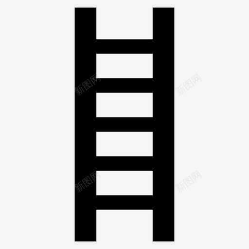 梯子上升轨道图标svg_新图网 https://ixintu.com 上升 信号 另一个 台阶 攀爬 标记 梯子 检查 楼上 轨道