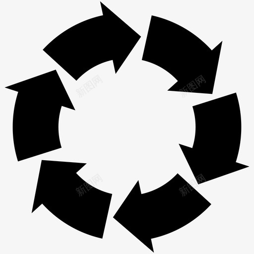 过程箭头循环图标svg_新图网 https://ixintu.com 信息图 信息图表圈 带圆圈的马车 循环 方法论 旋转 箭头 过程 运动 重复