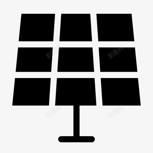 太阳能板太阳能电力图标svg_新图网 https://ixintu.com 太阳能 太阳能板 太阳能系统 替代品 电力 电池 著名图标铭文