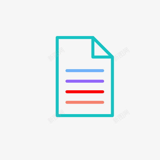 文件合同信函图标svg_新图网 https://ixintu.com 便笺 信函 办公业务 合同 备忘录 文件 用户界面 纸张 表格