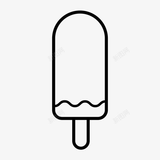 冰棒已售零食图标svg_新图网 https://ixintu.com 保温 冰棒 冰淇淋 冷冻食品 已售 无 甜点 粗体 零食 黄金