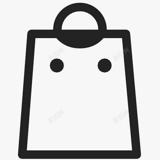 购物袋商店仓库图标svg_新图网 https://ixintu.com 仓库 可再利用 商店 市场 手提包 时尚 环境 购买 购物袋 零售