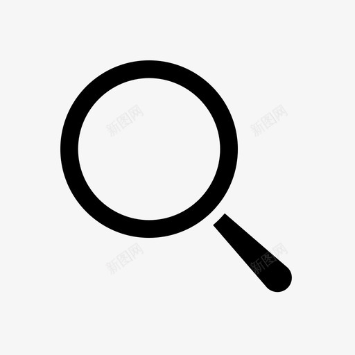放大镜标志搜索图标svg_新图网 https://ixintu.com 乘客 加上 发现 另一个 搜索 放大镜 标志 添加 缩放