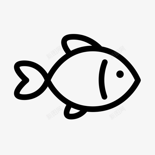 鱼展示品海鲜图标svg_新图网 https://ixintu.com 块 展示品 材料 水 海鲜 物品 钓鱼 鱼