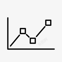 蛋糕六折页折线图饼图杰作图标高清图片