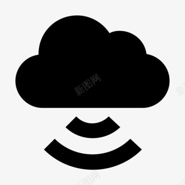 云wifi无线保真wifi专区图标图标