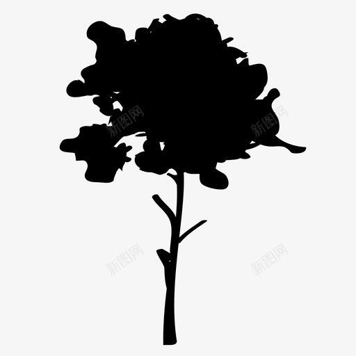 树木自然景观图标svg_新图网 https://ixintu.com 干燥 形成 景观 树木 沿 清洁 滴 生态 自然