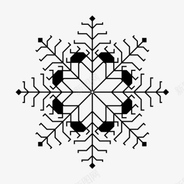 雪花已售出雪人图标图标