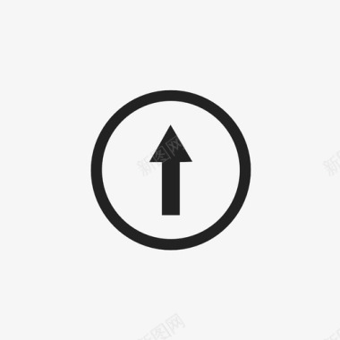 一个箭头路标图标图标