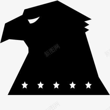 鹰政治自然图标图标