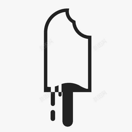 冰淇淋请客夏季图标svg_新图网 https://ixintu.com 乳制品 冰淇淋 冷冻 夏季 巧克力 甜点 草莓 请客 食品 香草
