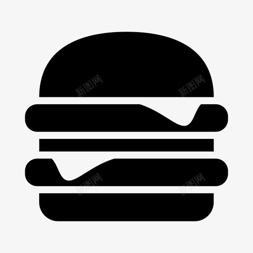 双芝士汉堡加餐快餐图标svg_新图网 https://ixintu.com 删除 加餐 双芝士汉堡 另一个 奶酪汉堡 巨无霸 快餐 支票 添加 牛排