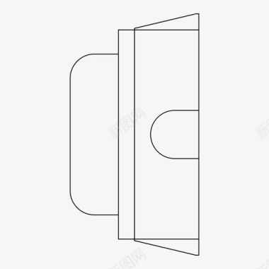 led像素pq130粗体金色图标图标