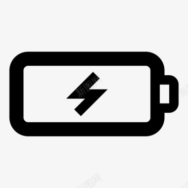 电池充电手机笔记本电脑图标图标