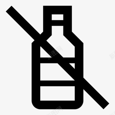 不准喝酒图标图标