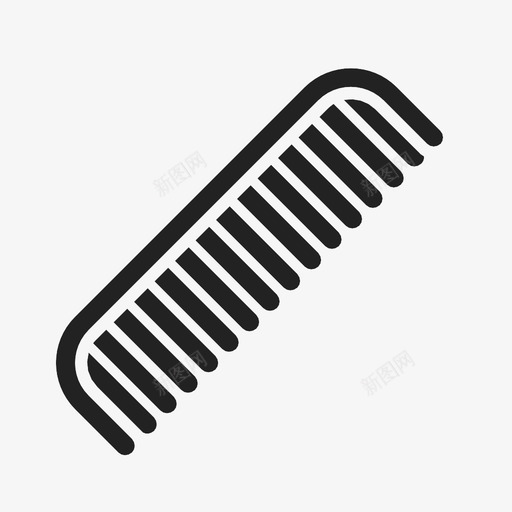 梳子刷子头发图标svg_新图网 https://ixintu.com 个人 刷子 卫生 发型 口袋 头发 梳子