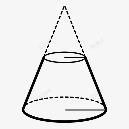 截锥形状加图标svg_新图网 https://ixintu.com 3d 删除 加 形状 忽略 截锥 技术绘图 更多 检查 绘图