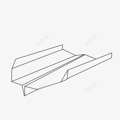 纸飞机纸折叠折纸图标svg_新图网 https://ixintu.com 不 保留 出售 大胆 折纸 纸折叠 纸飞机 黄金