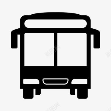 公共汽车运输已售图标图标