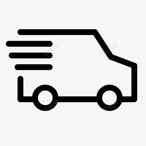 货运服务著名的图标线svg_新图网 https://ixintu.com 著名的图标线 货运服务