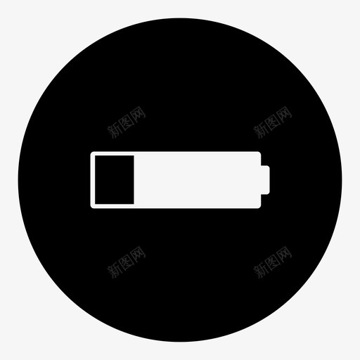 低电池低电量电池电量伏特图标svg_新图网 https://ixintu.com 低电池低电量 电池电量伏特
