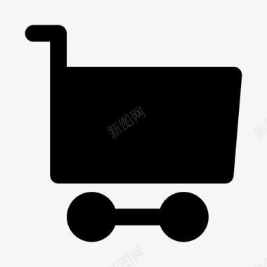 购物车销售产品图标图标